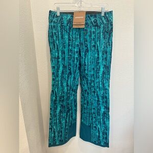 Patagonia Vibrant Teal Ski Pants